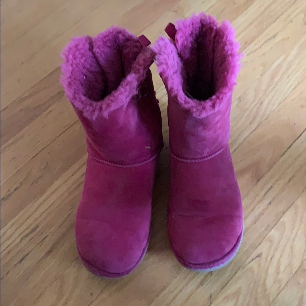 Pink ugg sleepers